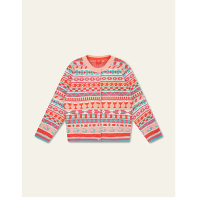 Oilily Vivaldi - Vest - Meisjes - Roze - 122/7yr