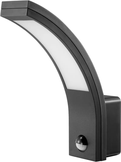 LED Gevelverlichting met Bewegingssensor 15W, 1000lm, IP54 - Buitenlamp voor Tuin en Wandmontage