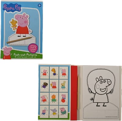 Prikblok Peppa Pig - Inclusief Prikmat en Prikpen