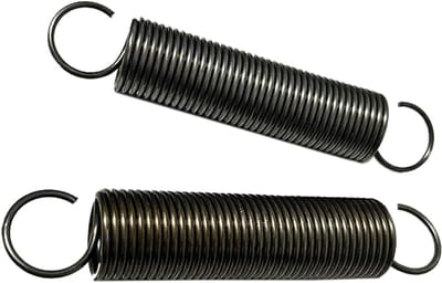 Trekveren Staal - Spanveren Dubbele Haak - Klus Benodigdheden - Verenstaal Materiaal - 11mm Buitendiameter
