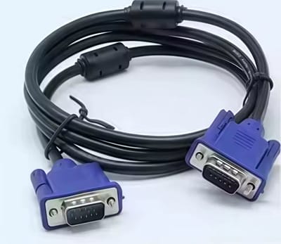 New Age Devi - VGA Kabel - Goede Kwaliteit - VGA D-Sub naar VGA D-Sub Male - 15m Lengte
