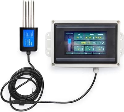 Bodem Analyse Meter - Grondmeter Planten - Planten Verzorgen - 7-in-1 Sensor - 10 cm - Zwart