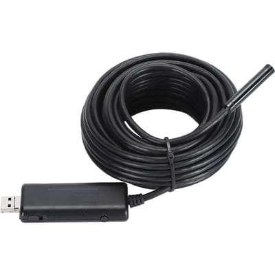 Caméra d'inspection endoscopique WiFi 720P IP67 étanche sans fil avec 6 LED pour Android 2 Meters