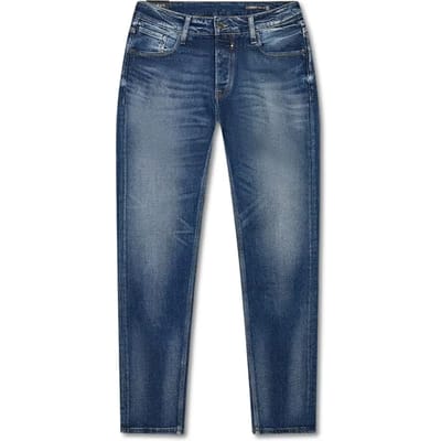 Jeans met een opgerolde pijp Japan Rags Osaka Eiji