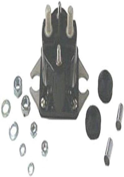 Startmotor Solenoïde - Relais Onderdeel - Motor Starten - Voldoet aan OE Kwaliteit - 10.7 cm - Zwart