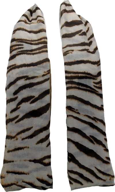 Tijger Print Sjaal Bruin-Beige