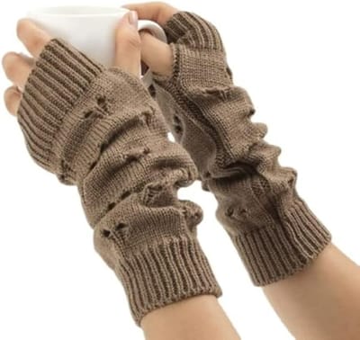 Sprookjesachtige retro-accessoires - gehaakte handschoenen met een verweerde look