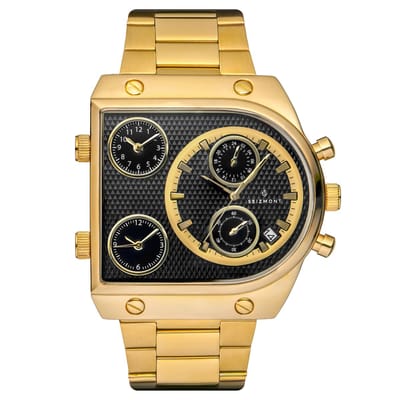 Goudkleurig Provectus Horloge
