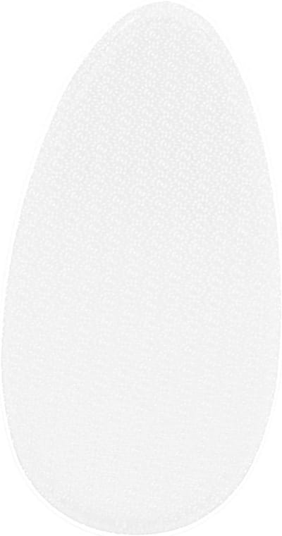 Voetvijl - Voetrasp - Dode Huid Verwijderen - Nano Glas Materiaal - 9.5 cm - Transparant