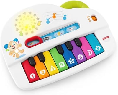 Baby First Keyboard - Portable Toy Piano for Infants and Toddlers with Lights, Sounds, and Playful Learning