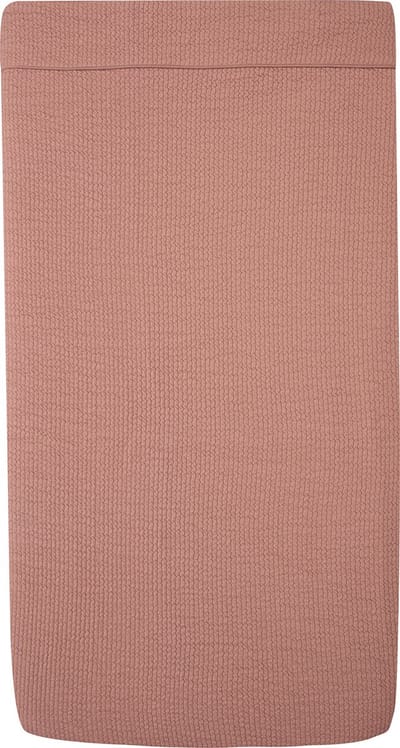 Witlof For Kids Ledikantdeken Tuck-Inn Dusty Pink Waves 60 x 120 cm