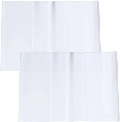 Peysaitr - Book Sleeve - A4 - Boek Hoes - Waterdicht Boekenhoes - voor boeken en notitieboeken, oefenboeken, schoolboeken en boekomslagen - Transparant - 20 stuks