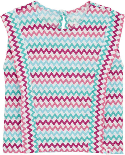 WE Fashion Meisjes singlet met dessin