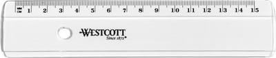 Westcott liniaal - 15 cm - kunststof - AC-E10150-BP