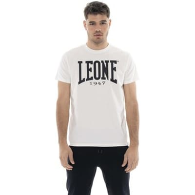 T-shirt Korte Mouw Leone 1947 Man Short Sleeves Big Logo