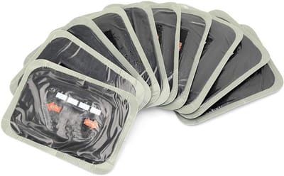 Tire repair patches voor vrachtwagenbanden - 10 stuks 80x120mm voor lek- en sectieschade, tubeless bandenherstel