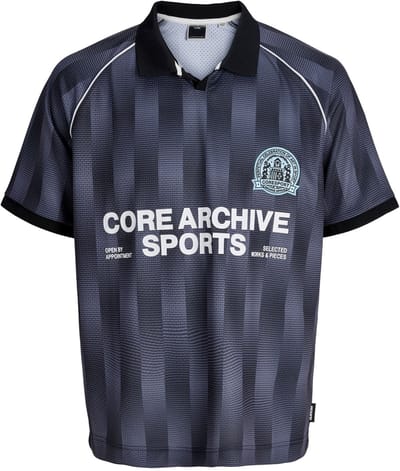 JACK&JONES - JCOBREEZE FOOTBALL AOP MESH TEE SS - Jongens - T-shirts