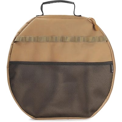 Sac de Transport pour Plaque de Barbecue Tissu Oxford 600D Sac de Rangement pour Ustensiles de Cuisine Sac à Main Facile à Transporter Polyvalent pour l'Extérieur Plage Pique-nique Fournitures Utilisation Pratique beige