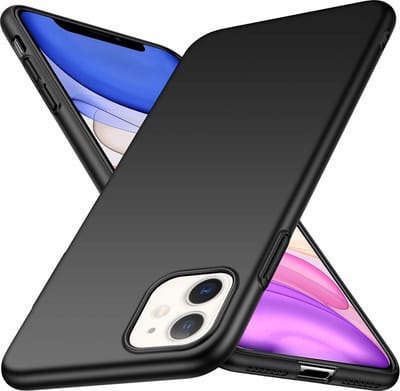 ShieldCase Ultra thin case geschikt voor Apple iPhone 11 - zwart - Stijlvolle en Dunne Cover - Slank en Lichtgewicht Hoesje - Flexibele en Slanke Case - Lichtgewicht Telefoonhoes