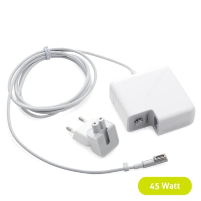 Oplader geschikt voor Macbook Air (type MagSafe 1 45w) | A1244, A1374 MacBook Air 11"/13" Adapter 45 watt
