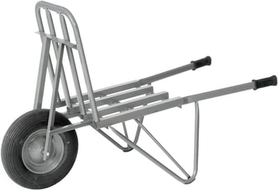 Steenkruiwagen - Kruiwagen - Zwaar Werk - Pneumatische Band - 60 Stenen Capaciteit