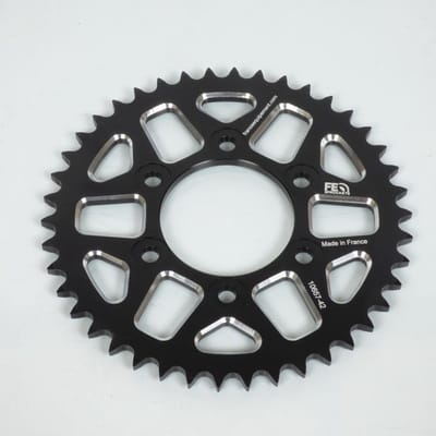 Couronne de transmission France Equipement pour Moto Kawasaki 750 Zx 7 R 1996 à 2002 42 dents pas 525 Neuf