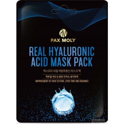 Pax Moly  Real Hyaluronic Acid Mask Pack 25 ml - Maska w płachcie intensywnie nawilżająca z kwasem hialuronowym