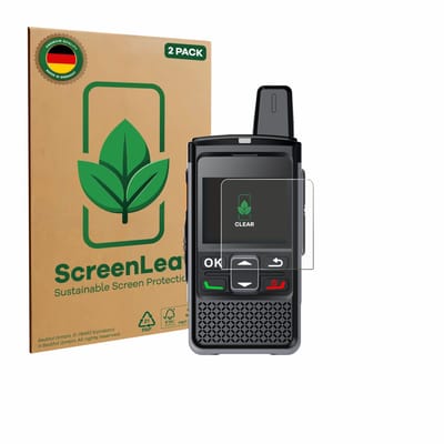 2 Stuks Screenprotector voor Hytera PNC360S - Hoogwaardige Beschermfolie transparant