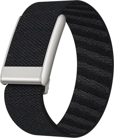 Stravo Nylon Vervangend Bandje geschikt voor Whoop 5.0 (Zwart) | Comfortabel & Praktisch Polsbandje