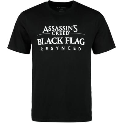 Assassin's Creed - Gaming T-shirt - Black Flag Resynced - Edward Limited Edition Glow in the Dark - S tot XXL - zwart