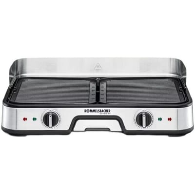 Rommelsbacher BBQ 2025 Tafelgrill - 2000W - Anti-aanbak & Vaatwasbestendig - Voor Binnen & Buiten