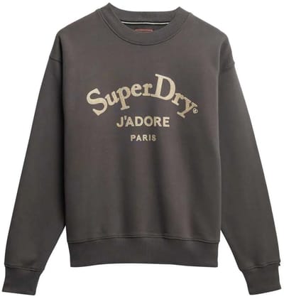 Superdry - Brand Mark Losse Crew Sweatshirt - Dames - Truien
