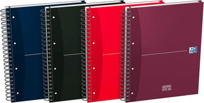 A4 Collegeblok 240 Pagina's 4 Kleuren 5 Stuks Voor School of Kantoor
