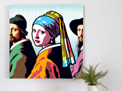 Kunstprint | Wanddecoratie | Canvas | 30 × 30 cm