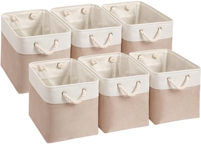 Dailygoods- Opbergdozen 25x25x25 cm - Opbergdozen - Manden - Speelgoedopslag - Wasbaar - Duurzaam materiaal - Opbergmand