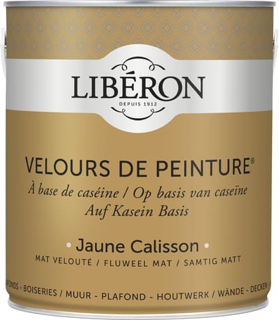 Liberon Velours De Peinture Muurverf - Mat - Jaune Calisson - 0,5l