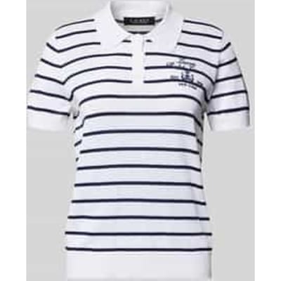 Gebreid shirt met Polokraag Model 'NATRISSA'