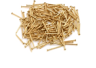 Allecto - Ronde Tacks - Spijkers - Ideaal voor Creatief Gebruik - 1.4 mm x 20 mm - Onmisbaar voor Klussen - Verpakt per 300 Stuks - Voor Handige Kl..
