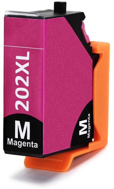 Inktcartridge Geschikt voor Epson 202 / 202XL - 1x Magenta | Cartridge Geschikt voor Expression Premium XP 6000 - XP 6005 - XP 6100 - XP 6105