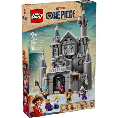 LEGO ONE PIECE Slag bij Kasteel Drum Piraten Speelgoed voor Kinderen 75645