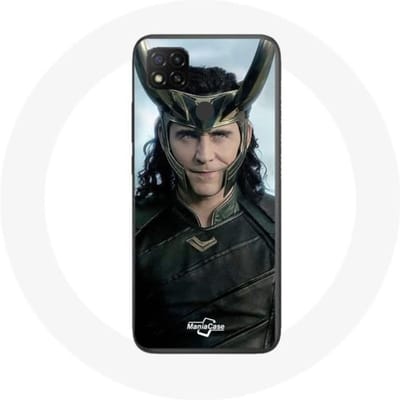 Coque pour Xiaomi Redmi 9C Loki Thor Ragnarok avec Casque Saison 1