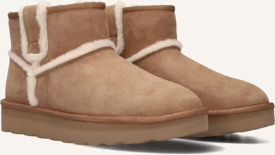 AYANA Sw3w491yw Laarzen - Suède - Dames - Cognac - Maat 36