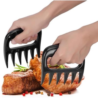 VINGVO pulled pork klauwen 2 stuks berenklauw vleesmolen varkensklemmen trekken versnipperen vlees handvat