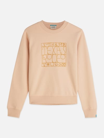 Scotch & Soda Artwork Regular-Fit Sweatshirt