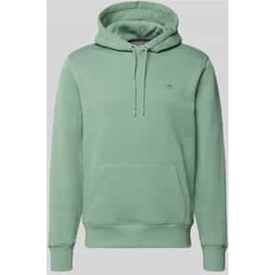 Gant Trui Shield Hoodie Subtle Logo Surplus Mint / male