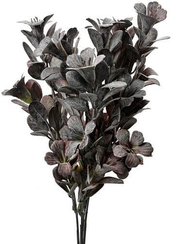 Clayre & Eef Kunstbloem 35 cm Zwart Kunststof