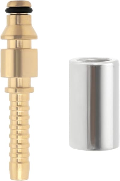 Dailygoods - Messing Hogedrukreiniger Slangfitting met Quick Fit Mannelijke Adapter