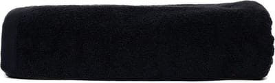 The One Super Size Strandlaken Zwart 100x210cm