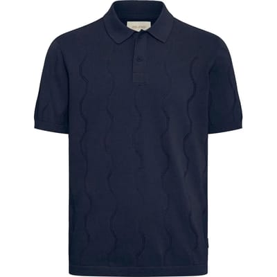 Blend Heren Shirt Korte Mouw Zigzagpatroon Kentkraag Normale Pasvorm