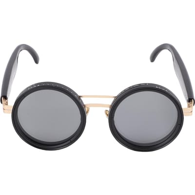 Lunettes de Traduction Intelligentes IA Gris Rond Ajust le Verre Lunettes de Soleil Traducteur Langues Sans Fil 114 Langues